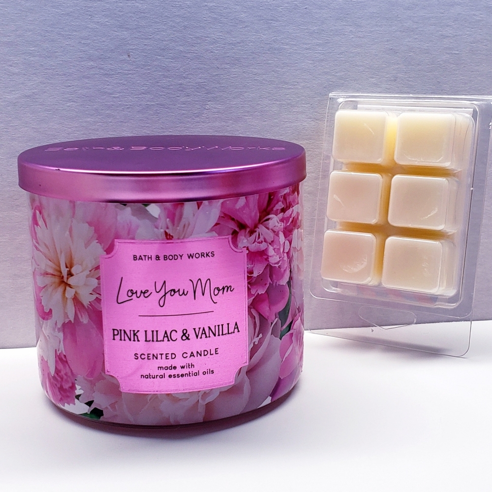PINK LILAC & VANILLA -Bath & Body Works Candle Wax Melts- $8 per pack - Picture 6 of 10